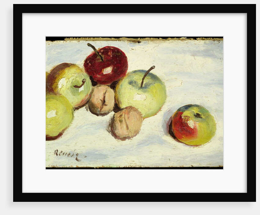 Still Life with Apples and Walnuts, c.1865-70 by Pierre Auguste Renoir