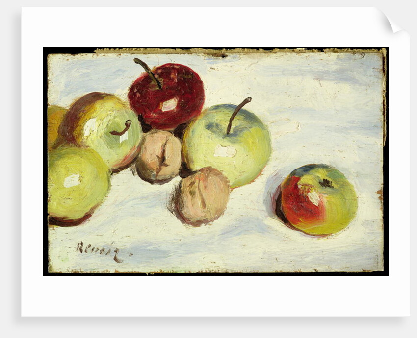 Still Life with Apples and Walnuts, c.1865-70 by Pierre Auguste Renoir