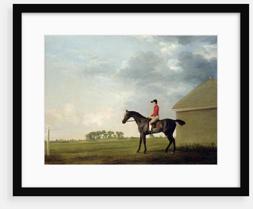 Gimcrack with John Pratt up on Newmarket Heath, 1765 by George Stubbs