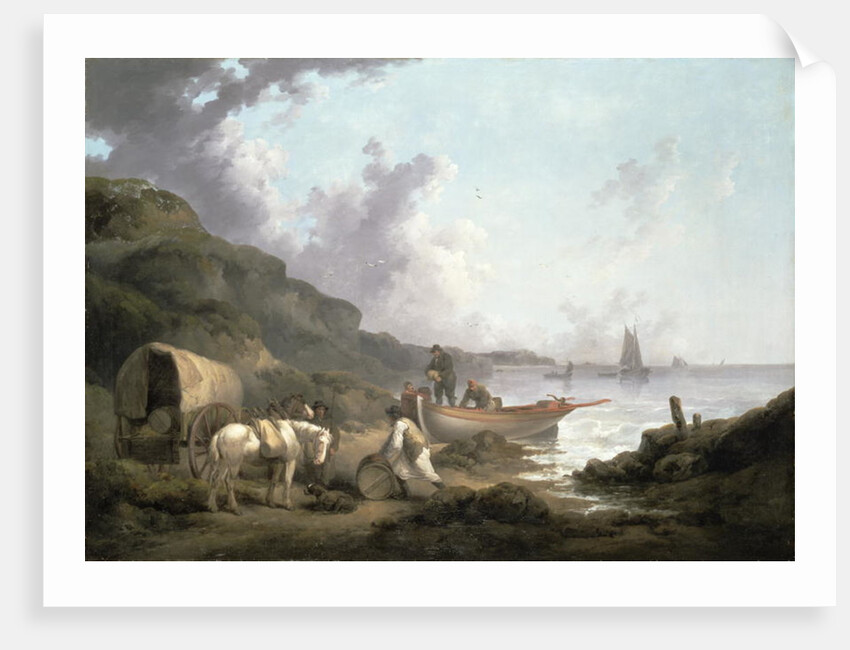 The Smugglers, 1792 by George Morland