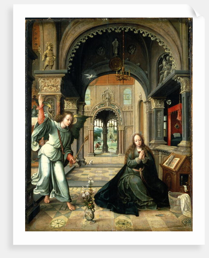 The Annunciation, early 16th century by Bernart van Orley