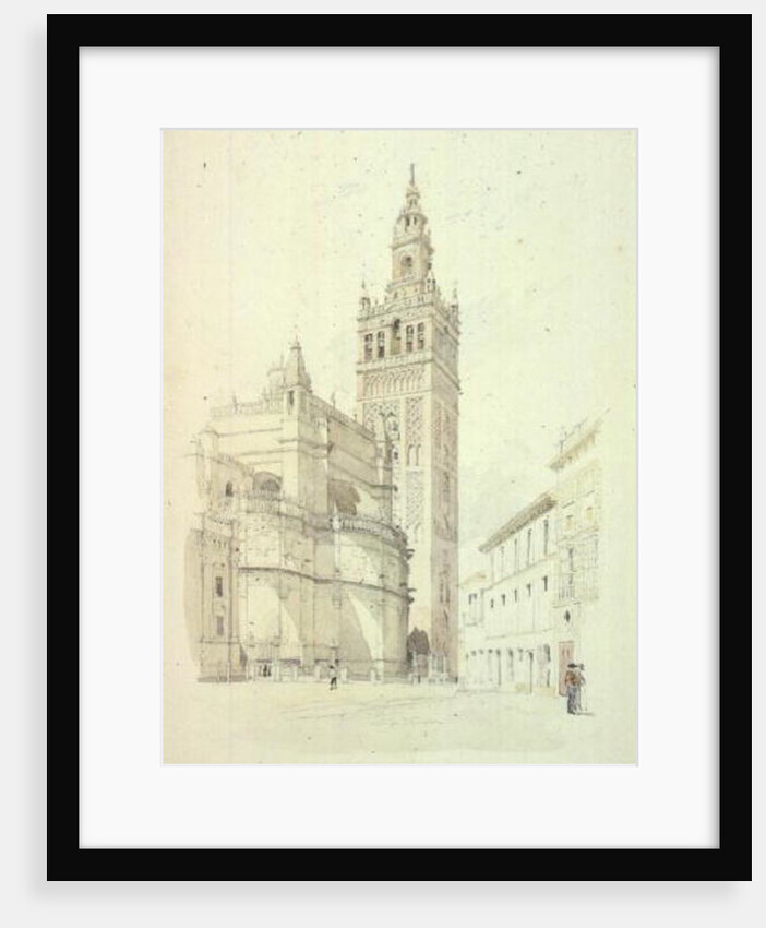 The Giralda, Seville, c.1846 by Canon G. F. Weston