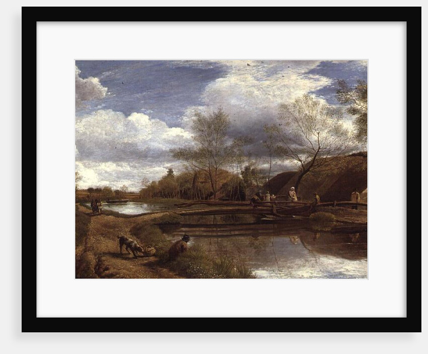 The River Kennet, near Newbury, 1815 by John Linnell