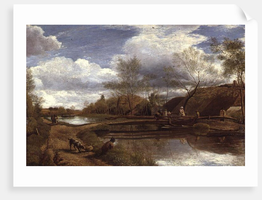 The River Kennet, near Newbury, 1815 by John Linnell