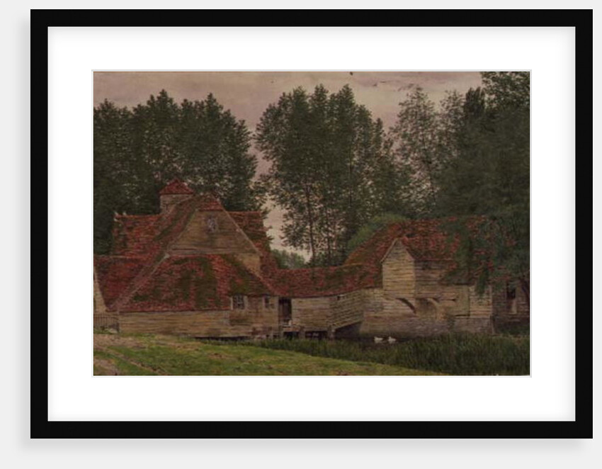 Mill on the Thames at Mapledurham, 1860 by George Price Boyce