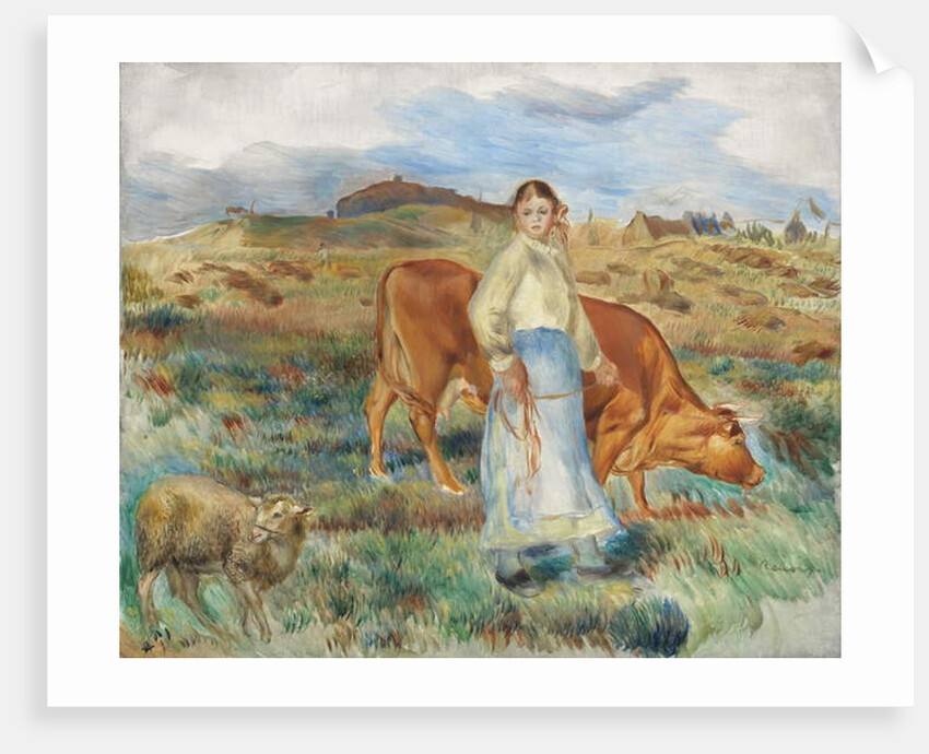 The Return from the Fields, 1886 by Pierre Auguste Renoir