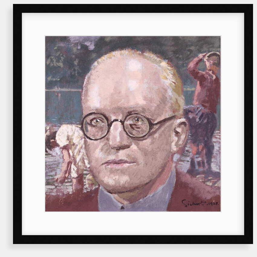 Portrait of Sir Hugh Walpole 1928 by Walter Richard Sickert