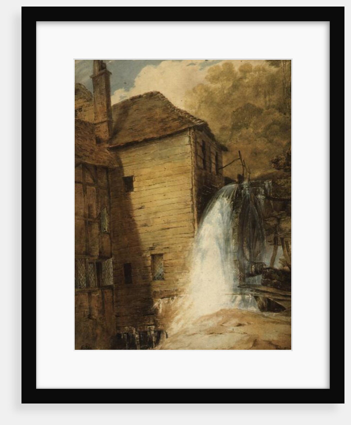 PD.29-1953 An Overshot Mill, c.1802-3 by John Sell Cotman