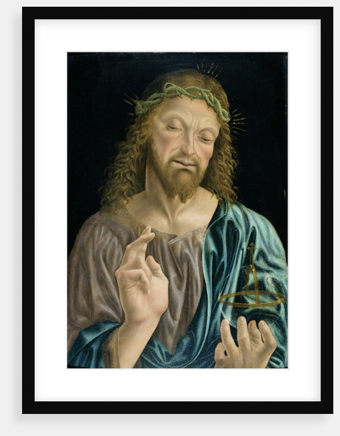 Cristo Salvator Mundi, c.1490-94 by Master of the Pala Sforzesca
