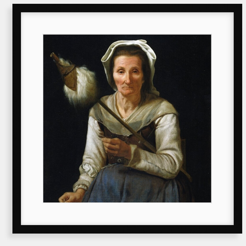 Old Woman Spinning, 1646-48 by Michael Sweerts