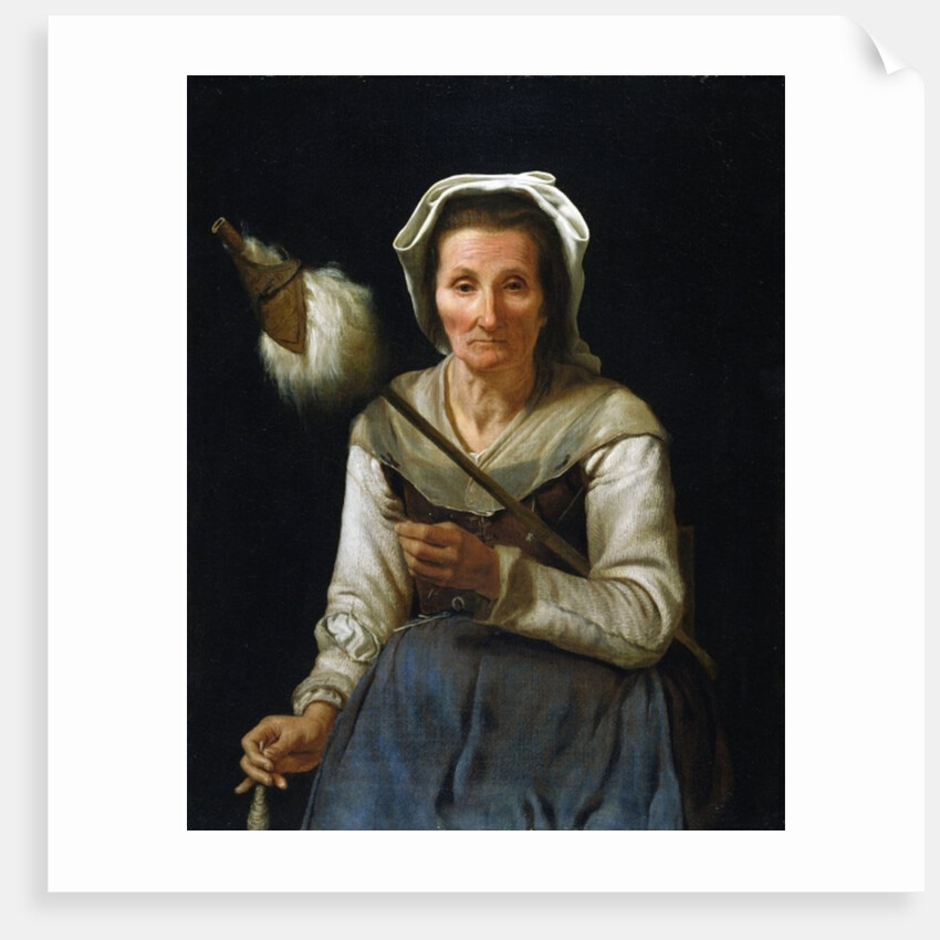 Old Woman Spinning, 1646-48 by Michael Sweerts