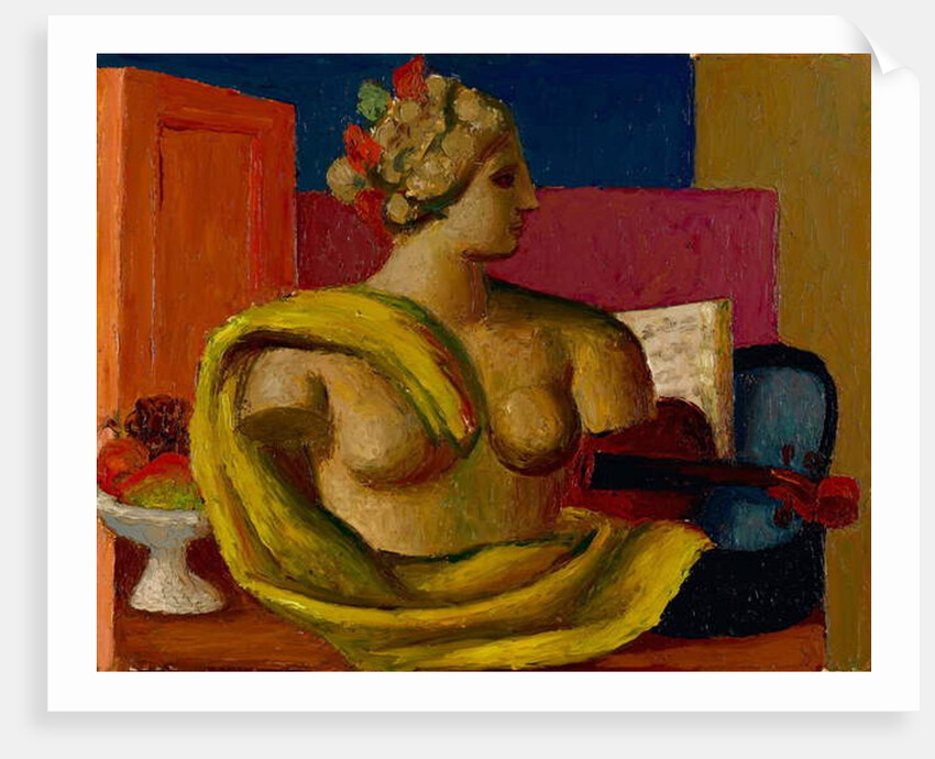 Violin and Bust, c.1934 by Mark Gertler