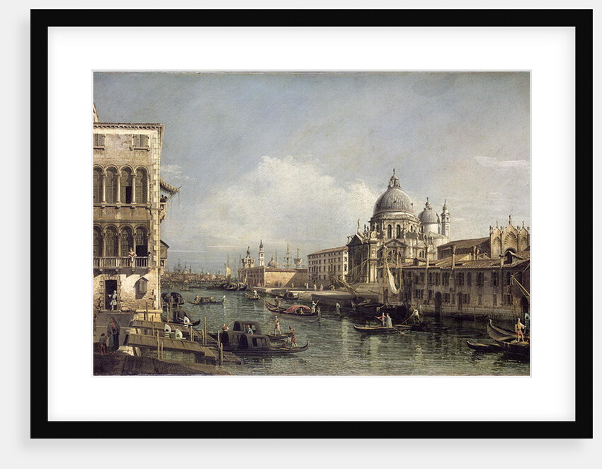 Entrance to the Grand Canal, Venice by Bernardo Bellotto