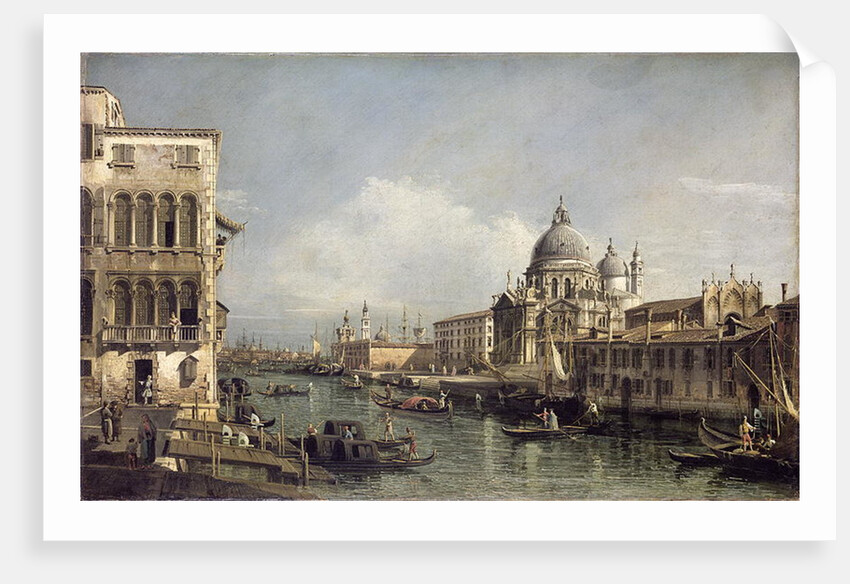 Entrance to the Grand Canal, Venice by Bernardo Bellotto