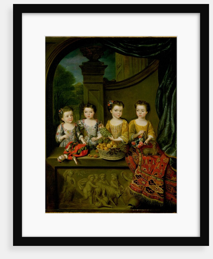 Portrait of the daughters of Sir Matthew Decker, Bt., 1718 by Jan Van Meyer