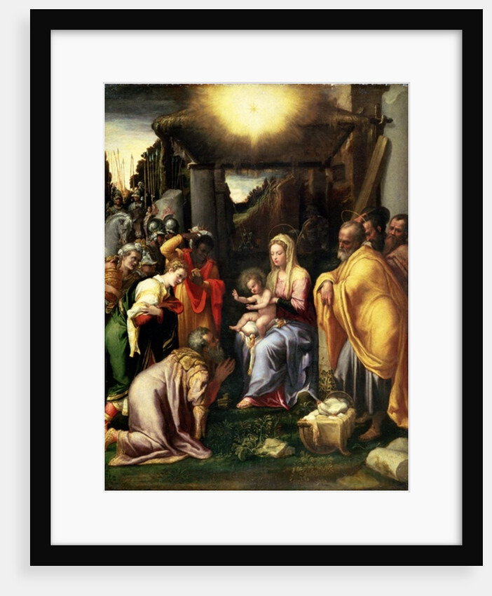 Adoration of the Kings by Taddeo Zuccaro