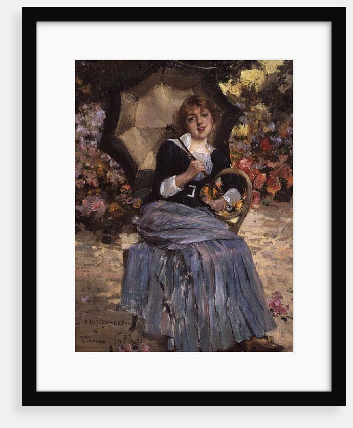 Girl with a sunshade, 1879 by Jules Bastien-Lepage