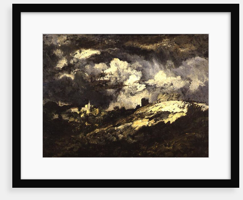 Landscape by Narcisse Virgile Diaz de la Pena