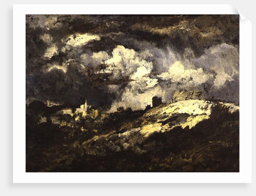 Landscape by Narcisse Virgile Diaz de la Pena