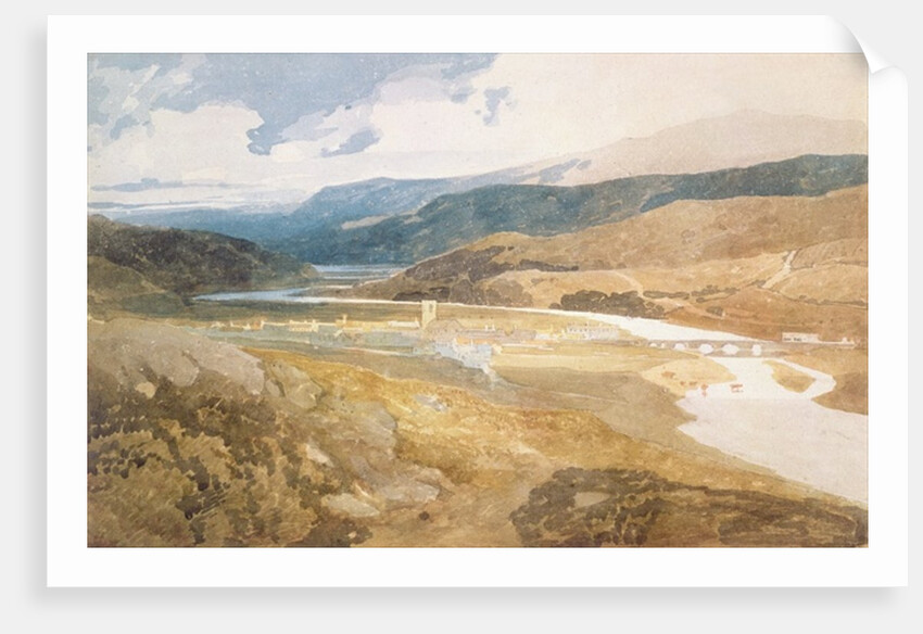 No.2303 Dolgelly, North Wales, 1804-05 by John Sell Cotman