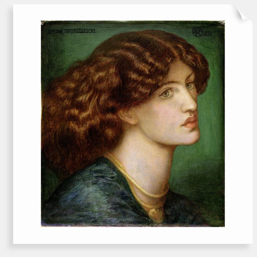 No.2759 Bruna Brunelleschi, 1878 by Dante Gabriel Charles Rossetti