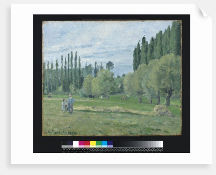 Haymaking, 1874 by Camille Pissarro