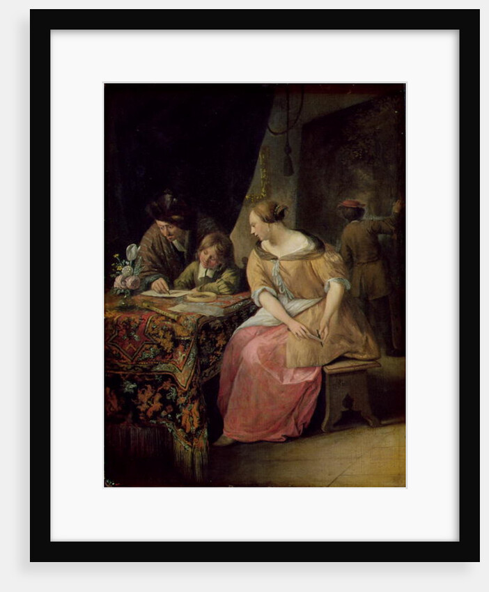 Interior with a Painter and his Family, c.1670 by Jan Havicksz. Steen