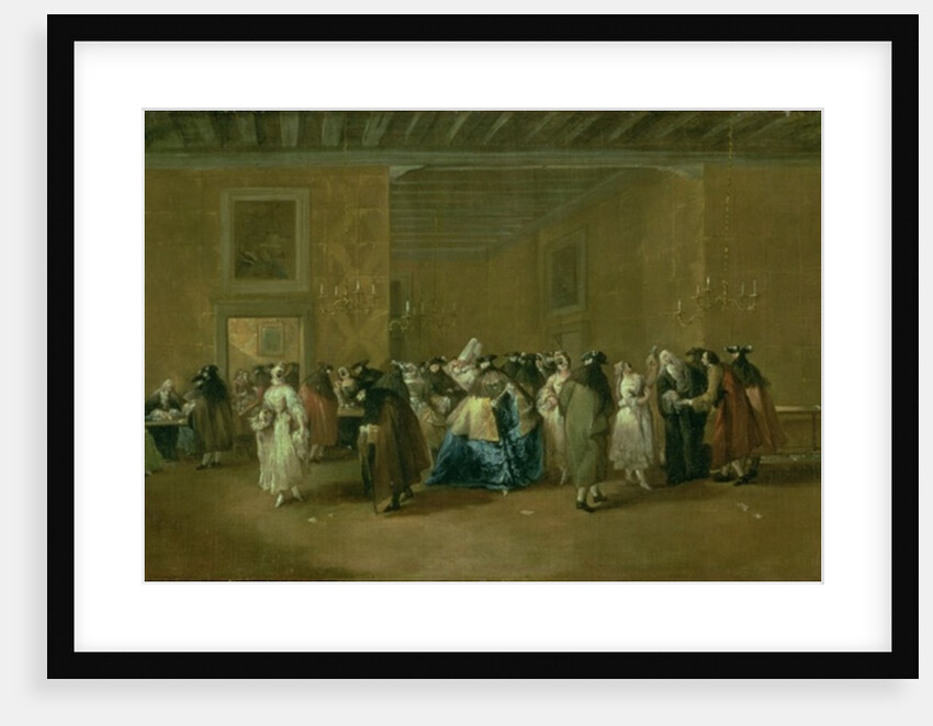 The Sala Grande of the Ridotto, Palazzo Dandolo, San Moise, 1755-60 by Giovanni Antonio Guardi