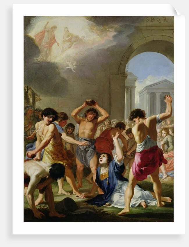 The Martyrdom of St. Stephen, c.1623 by Jacques Stella