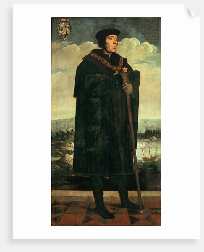 Portrait of William Fitzwilliam, Earl of Southampton, p.1539 by Hans Holbein the Younger