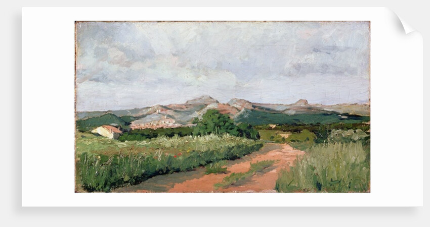 Provencal Landscape, 1869 by Paul Camille Guigou