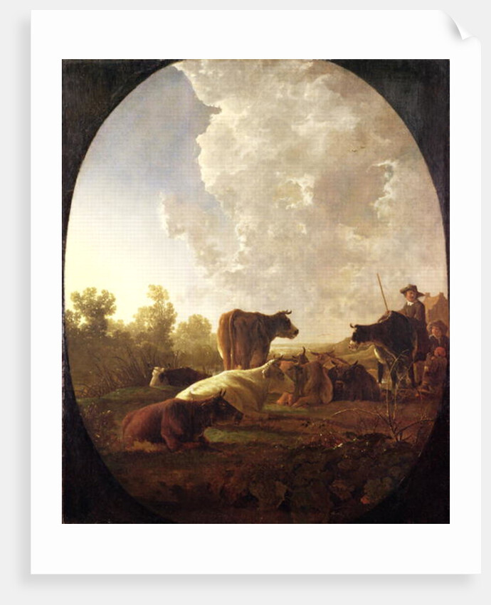 Sunset after Rain, c.1648-52 by Aelbert Cuyp