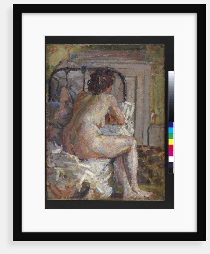 Nude on a bed, c.1914 by Harold Gilman