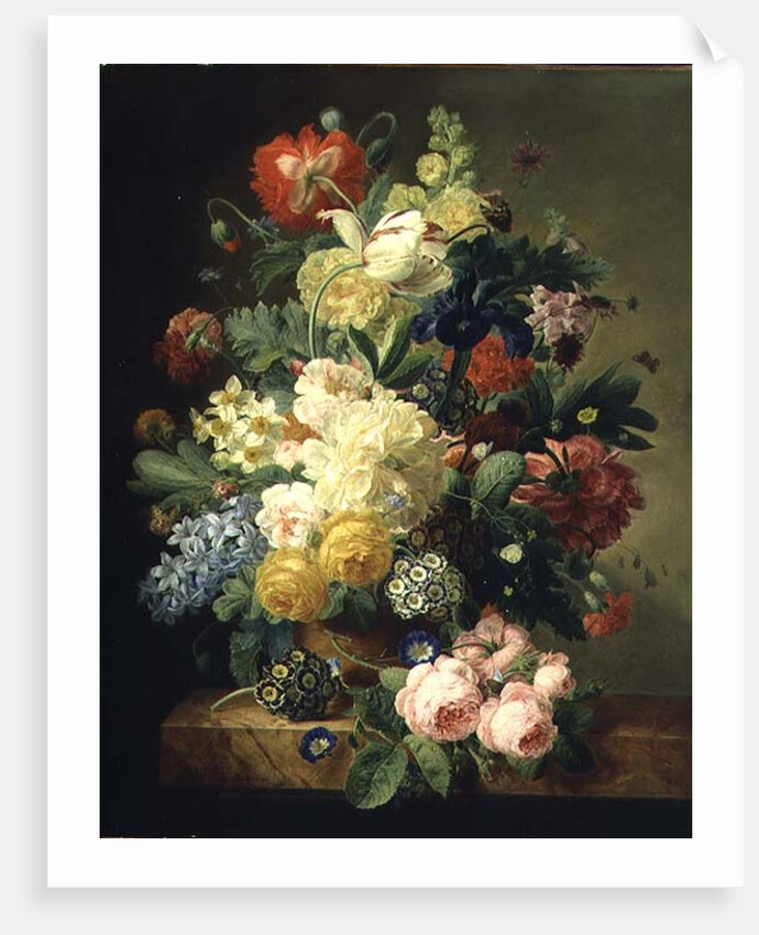 Vase of flowers by Melanie de Comolera