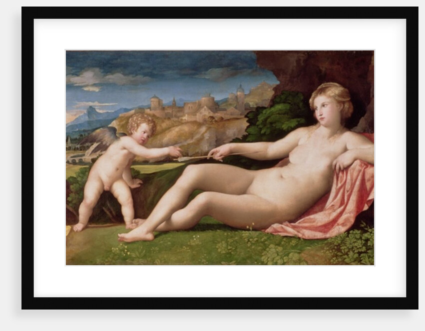 Venus and Cupid, c.1523-24 by Jacopo Palma