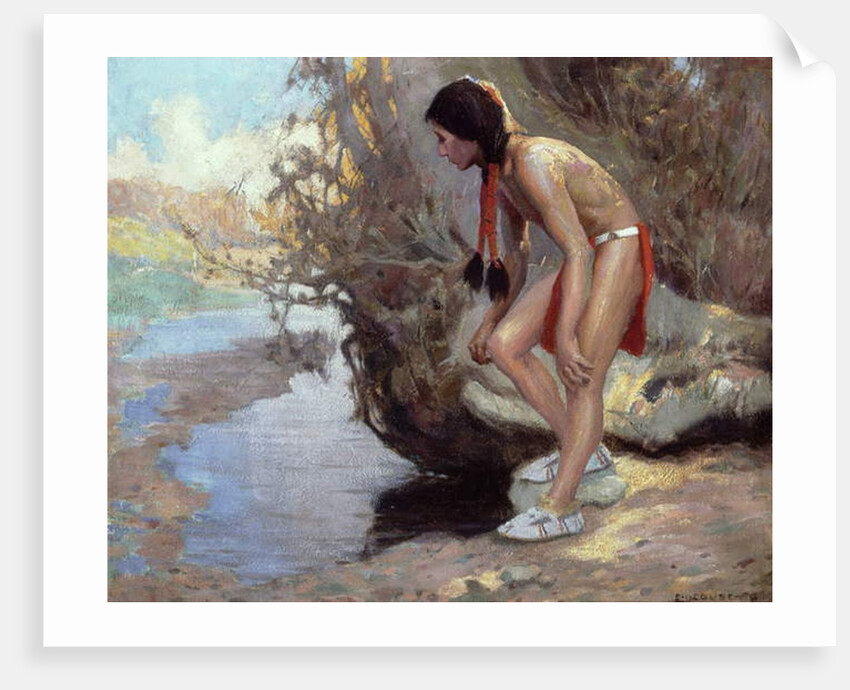 In Ambush, 1915-16 by Eanger Irving Couse