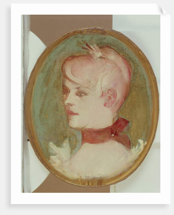 Portrait of a Girl, 1892 by Henri de Toulouse-Lautrec