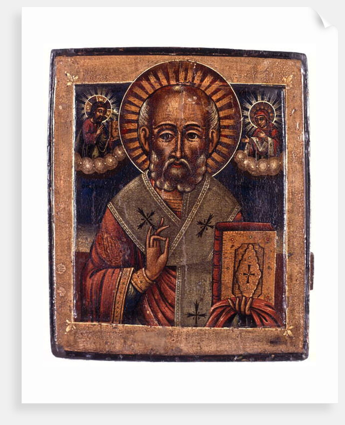 St. Nicholas, mid 18th century by Greek School