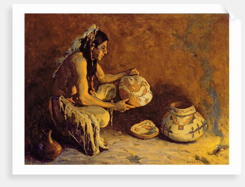 The Bird Jar, 1933 by Eanger Irving Couse