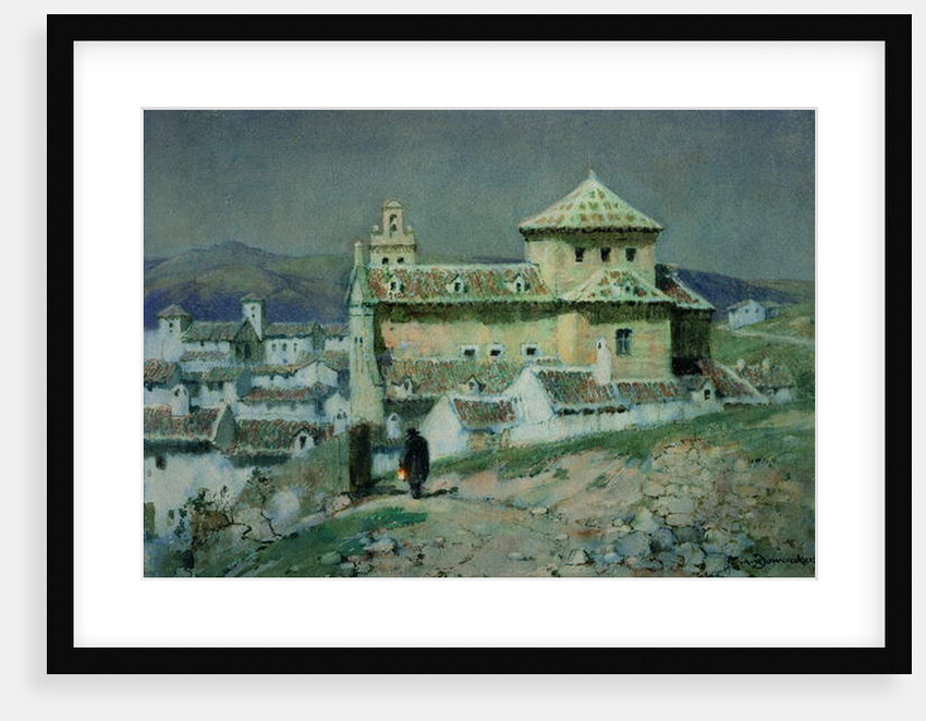 Convent of Incarnation, Antiquera , Spain by Albert Moulton Foweraker