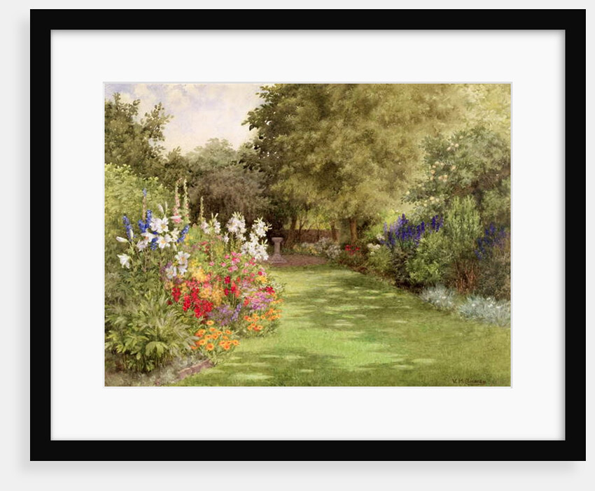 A Garden in July, c.1910 by Violet Common