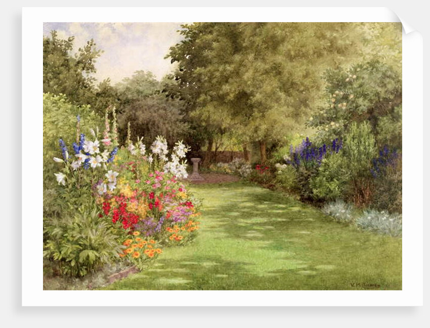 A Garden in July, c.1910 by Violet Common