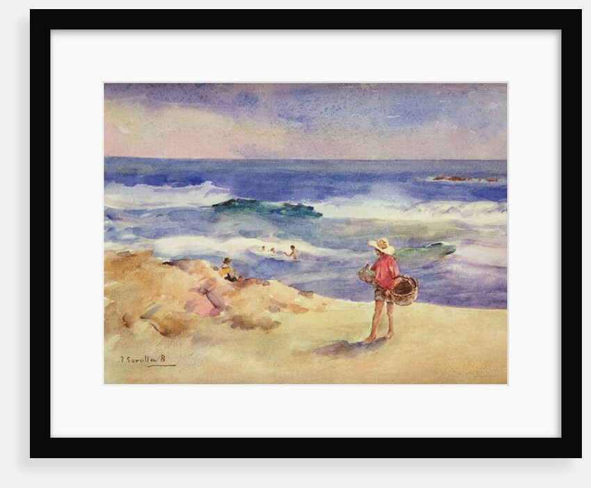Boy on the Sand by Joaquin Sorolla y Bastida