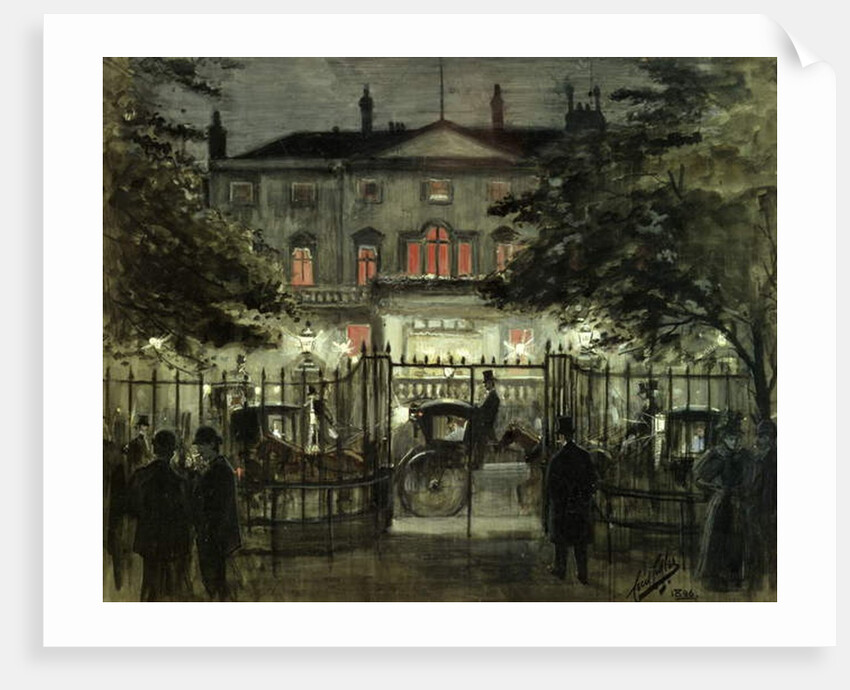 Naval and Military Club, 1896 by Cecil Cutler