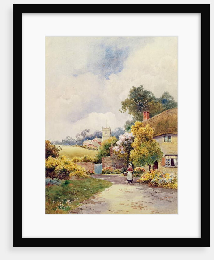 A Country Cottage and Church by F.H. Tyndale