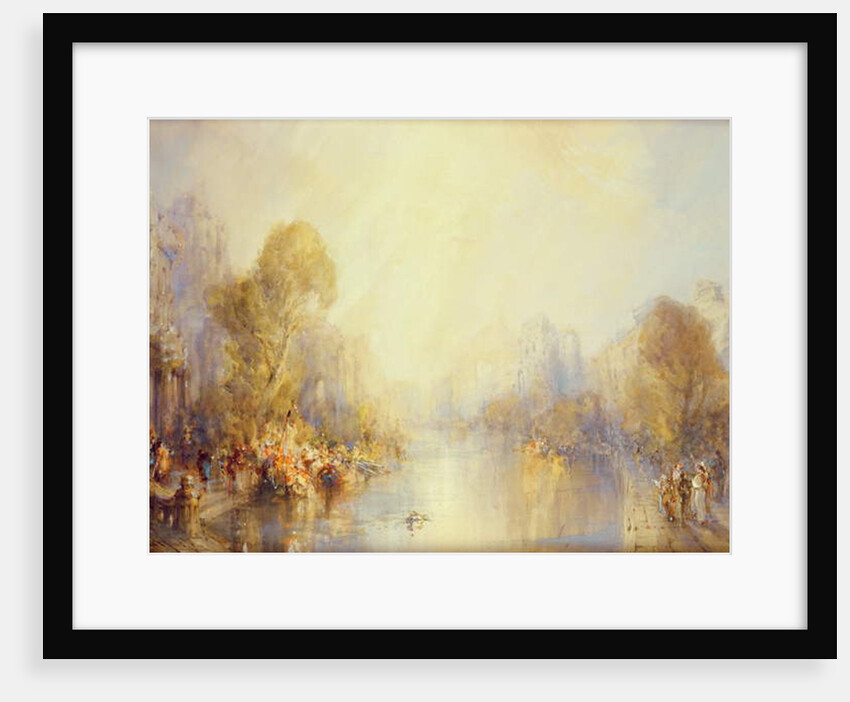 Romantic landscape by Frank Wasley