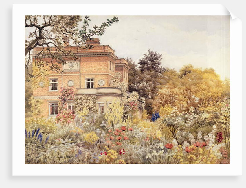 Kiftsgate Court, Gloucestershire, 1906 by Charles A. Brindley