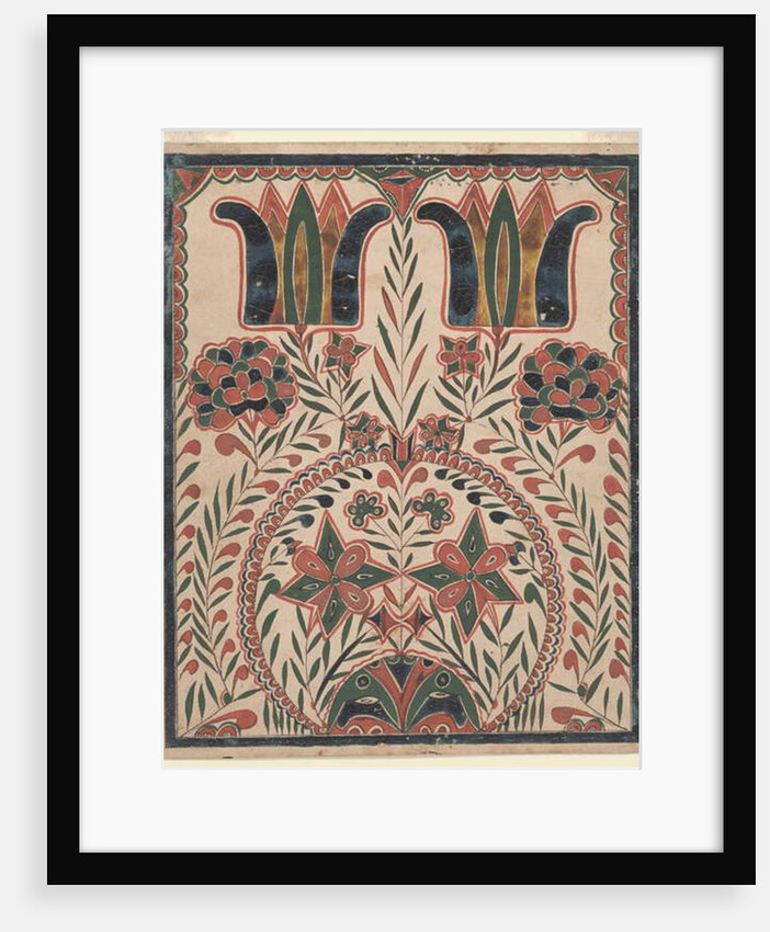 Fraktur Painting by American School