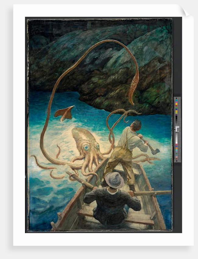 The Adventure of the Great Squid, c.1930-40 by Newell Convers Wyeth