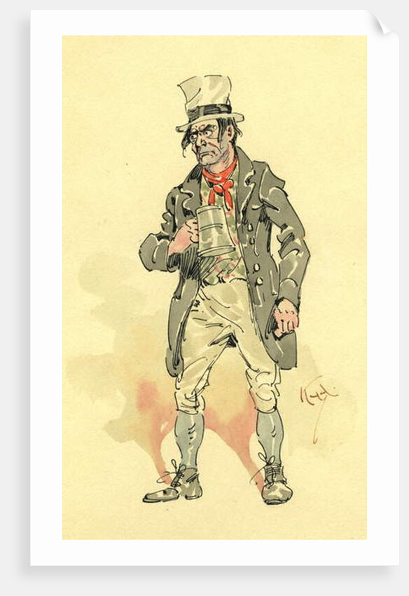 Bill Sikes by Joseph Clayton Clarke